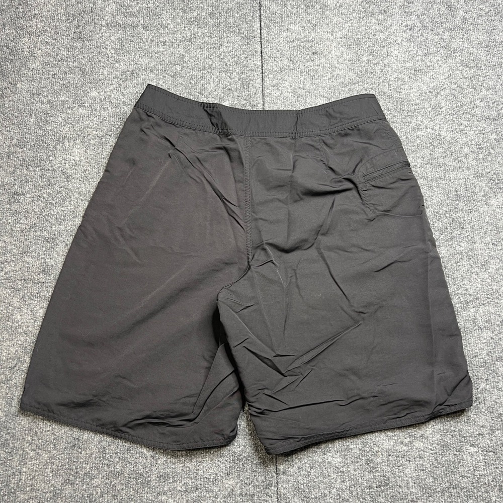 Patagonia Wavefarer Board Shorts Men's 34 Black Nylon Surf Swim Trunks 86654SP - Picture 2 of 10